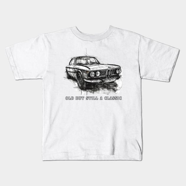 OLD BUT STILL A CLASSIC Kids T-Shirt by baseCompass